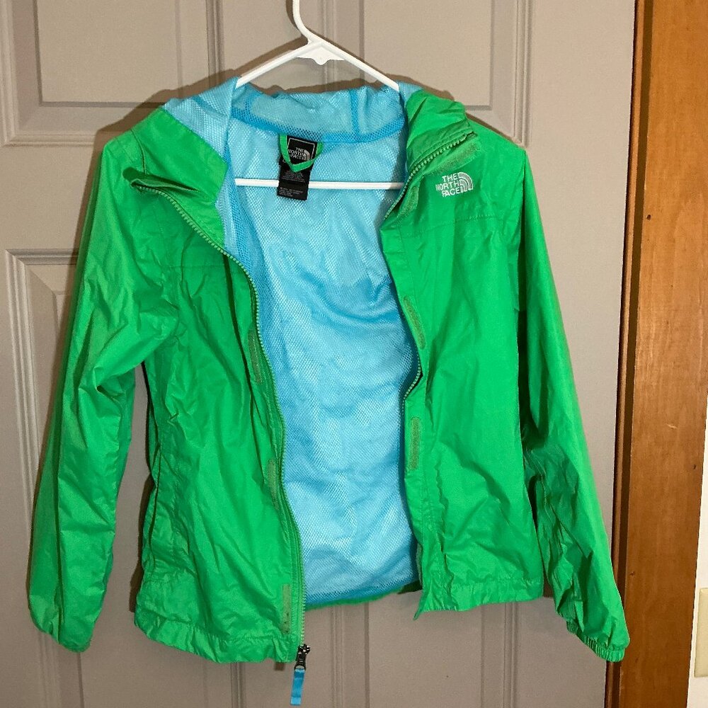 Northface Raincoat, Girls 10/12